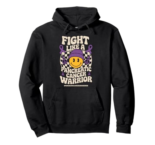 Fight Like a Pancreatic Cancer Warrior Pancreatic Cancer Men Pullover Hoodie Fight Like a Pancreatic Cancer Warrior Pancreatic Cancer Men Pullover Hoodie von Purple Ribbon Pancreatic Cancer Awareness Products