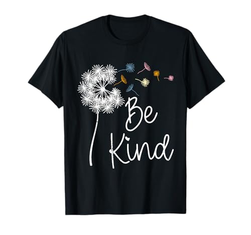 Positivität BE KIND Frühling Lustiges Pusteblume T-Shirt Positivität BE KIND Frühling Lustiges Pusteblume T-Shirt von Pusteblume Geschenk Löwenzahn Shirt Positivität