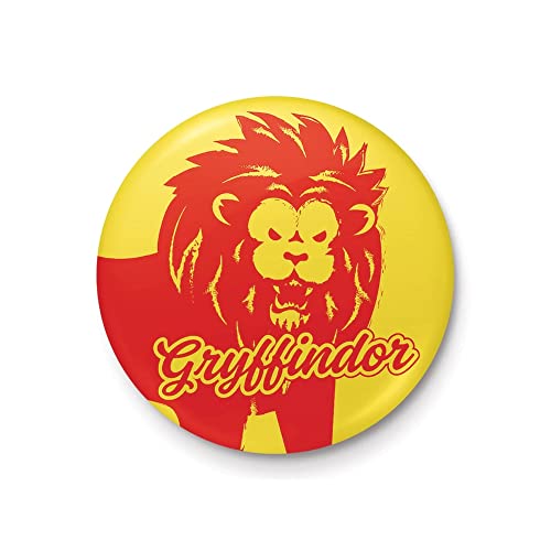 Harry Potter Clubhouse Gryffindor Button Badge – Hogwarts, Zinn von Pyramid International