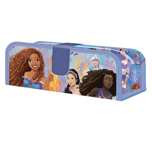 Pyramid International Disney The Little Mermaid Federmäppchen und Schreibwaren-Set (Schwestern-Design), Disney-Federmäppchen für Mädchen, offizielles Lizenzprodukt von Pyramid International