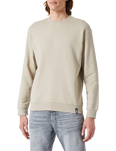 Q/S by s.Oliver Men's 2127264 Sweatshirt, Beige 81L0, S von Q/S by s.Oliver