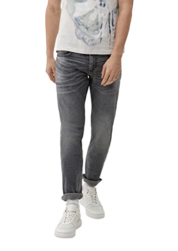 Q/S by s.Oliver Men's Jeans-Hose, Rick Slim Fit, Grey, 33/36 von Q/S by s.Oliver