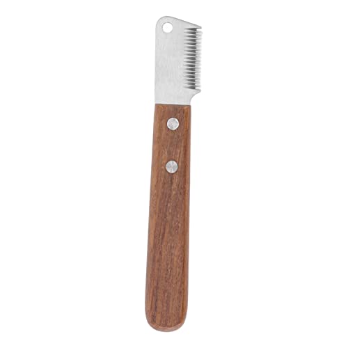 QANYEGN Haustier-Stripping-Kamm, schwimmendes Haarmesser entfernen, Hunde-Stripping-Messer für Katzen, Hunde, Knoten beseitigen, Werkzeuge reduzieren QANYEGN Haustier-Stripping-Kamm, schwimmendes Haarmesser entfernen, Hunde-Stripping-Messer für Katzen, Hunde, Knoten beseitigen, Werkzeuge reduzieren von QANYEGN
