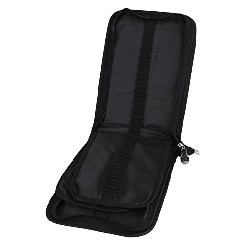 QANYEGN Federmäppchen, Kunst-Federmäppchen, Federmäppchen-Organizer Für Aufbewahrung Und Organisation, Bleistift-Geschenk, Schwarz(120 Folding Bag (Black)) von QANYEGN