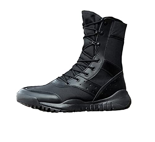 Herren Damen Outdoor Kletterschuhe Taktische Training Armee Stiefel Sommer Atmungsaktiv Mesh Wandern Wüstenstiefel von QEDCVS