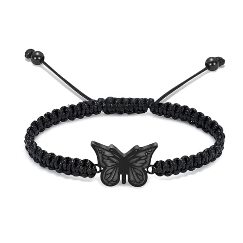 QGJNSGC Urnen-Armband für Asche für Damen/Herren, verstellbar, Urnen-Armband, künstlich, geflochten, Urnen-Schmuck, geflochtenes Seil von QGJNSGC