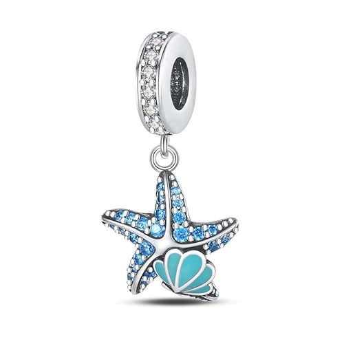 QIKAOLA Charm Anhänger für Frauen 925 Sterling Silber für Armband Charms Beads geeignet für Pandora Armband und Halskette, kompatibel mit europäischen Armbänder für Mädchen von QIKAOLA