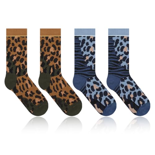 2 Paar Lustige Bunte Damen Socken Witzige Motiv Verrückte Mehrfarbig Baumwolle Socken, Bunte Lustige socken, Baumwolle Kuschelsocken Wadenstrümpfe Socken damen 2 Paar Lustige Bunte Damen Socken Witzige Motiv Verrückte Mehrfarbig Baumwolle Socken, Bunte Lustige socken, Baumwolle Kuschelsocken Wadenstrümpfe Socken damen von QOZJI