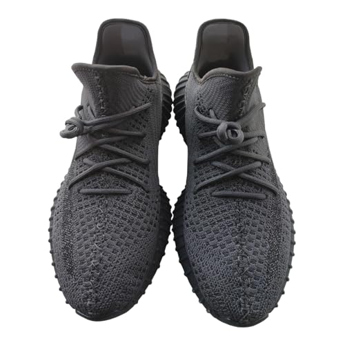 Unisex Mode atmungsaktive Freizeit Sneakers für Herren Outdoor Indoor Klassische Laufschuhe für Damen Bequeme Anti-Rutsch Trend Track and Field Schuhe Schnürhalbschuhe (LXS-schwarz-35) von QQRQ