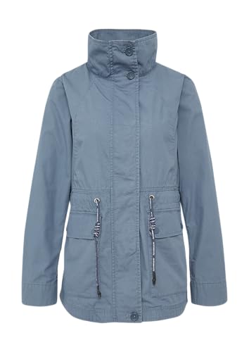 QS Baumwolljacke mit Tunnelzug in der Taille blassblau XL QS Baumwolljacke mit Tunnelzug in der Taille blassblau XL von QS
