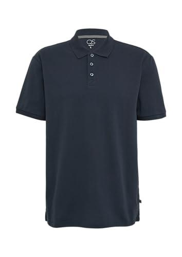 QS Poloshirt aus Piqué tiefblau L QS Poloshirt aus Piqué tiefblau L von QS