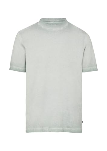 Rundhals T-Shirt mit Wascheffekt salbeigrün XL Rundhals T-Shirt mit Wascheffekt salbeigrün XL von QS