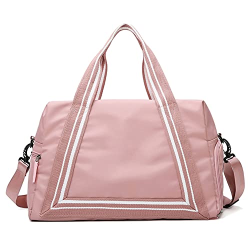 QTANZIQI Damen Damen Reisetasche Handgepäcktasche Turnbeutel kleine Aufbewahrung Business Reise Reisetasche Umhängetasche rosa-Tuba QTANZIQI Damen Damen Reisetasche Handgepäcktasche Turnbeutel kleine Aufbewahrung Business Reise Reisetasche Umhängetasche rosa-Tuba von QTANZIQI
