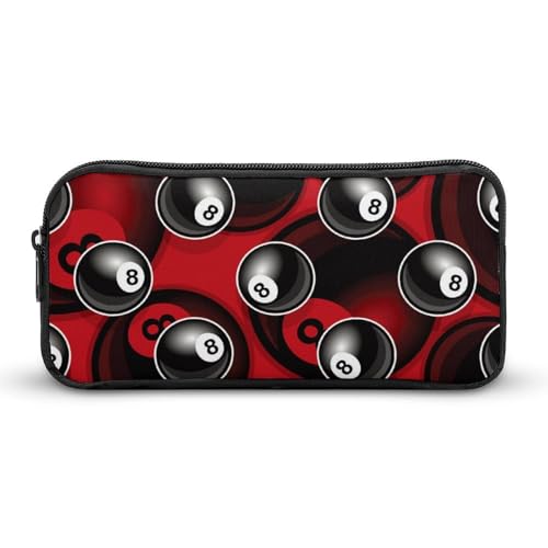 QTAVETEND Federmäppchen mit 8 Kugel-Symbolen, Kosmetiktasche, großes Fassungsvermögen, Mehrzweck-Aufbewahrungstasche, 1 Fach, Stil:, 22*12*5cm, Taschen-Organizer QTAVETEND Federmäppchen mit 8 Kugel-Symbolen, Kosmetiktasche, großes Fassungsvermögen, Mehrzweck-Aufbewahrungstasche, 1 Fach, Stil:, 22*12*5cm, Taschen-Organizer von QTAVETEND