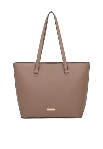 QUEEN HELENA Handtasche für Damen Starre Tasche M9002 Khaki von QUEEN HELENA