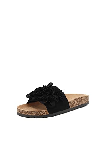 QUEEN HELENA Pantoletten Damen R242 Schwarz, 39 EU QUEEN HELENA Pantoletten Damen R242 Schwarz, 39 EU von QUEEN HELENA