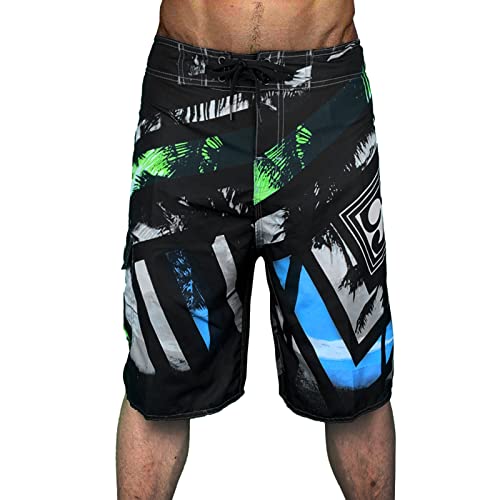 Herrenmode Freizeit und Fitness Sport Plus Size Five Surf Schnelltrocknende Strandhose Shorts Badehose Wakeboard Atmungsaktiv Schwimmhose Badeshorts Männer Elastisch Trainingsshorts Verstellbar von QWUVEDS