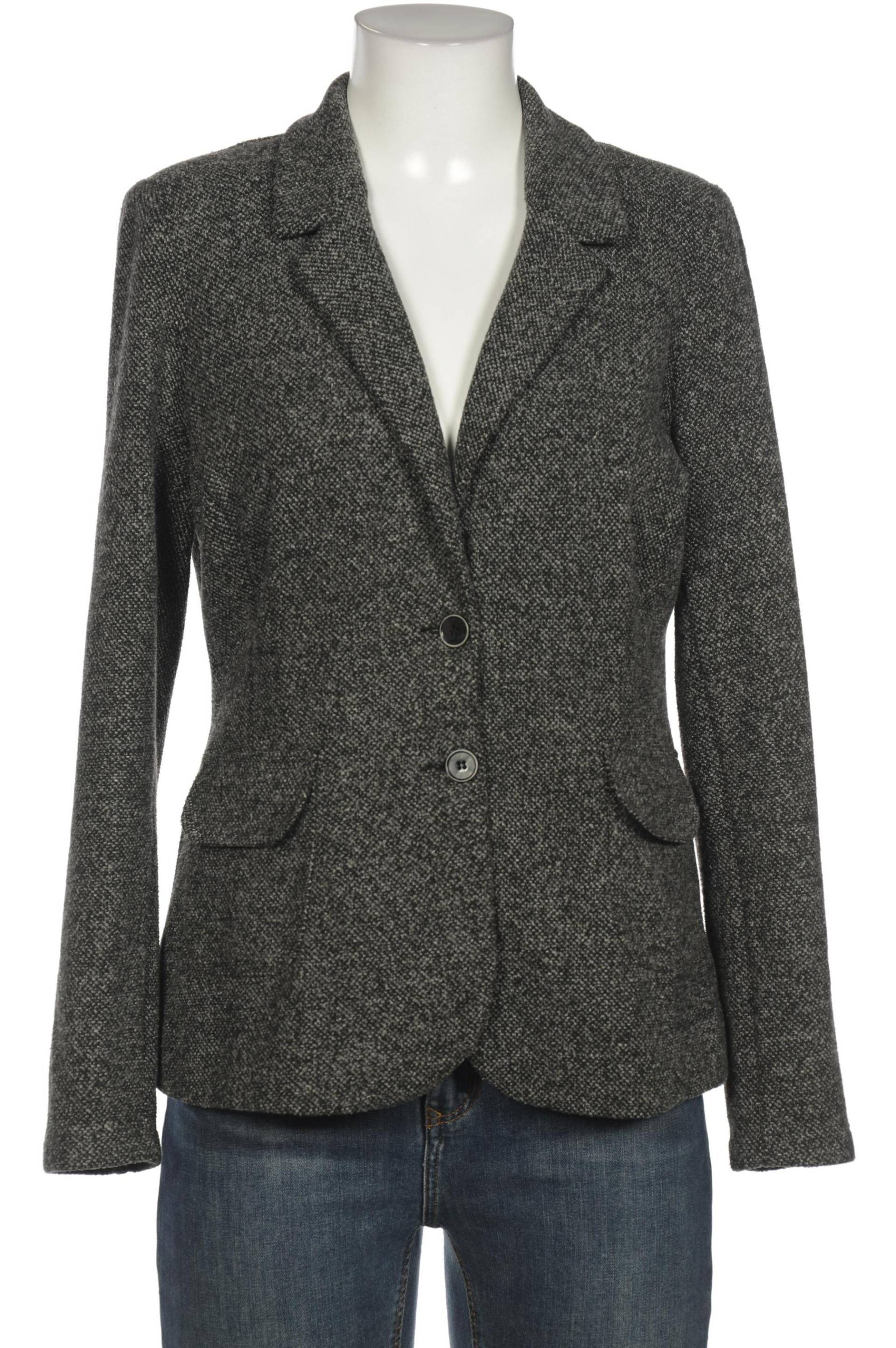 Qiero Damen Blazer, schwarz, Gr. 38 von Qiero