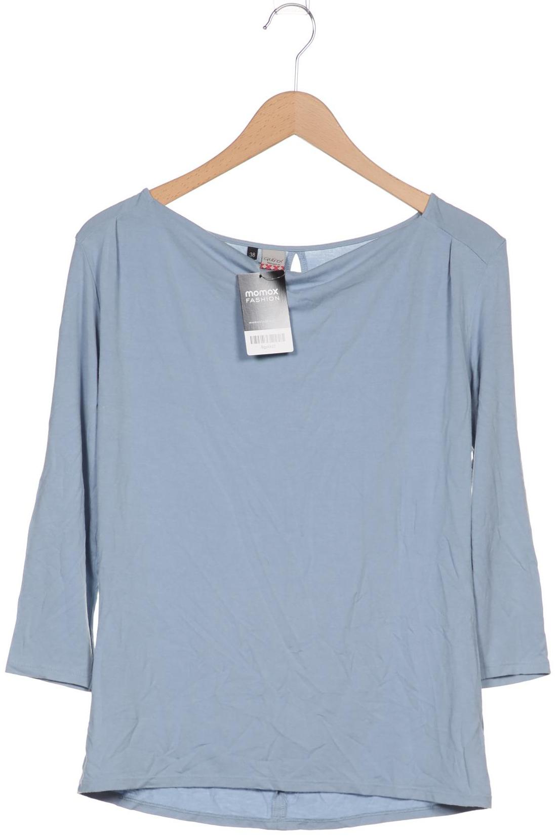 Qiero Damen Langarmshirt, hellblau, Gr. 38 von Qiero