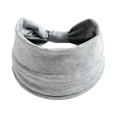 Stirnband Damen Yoga Breite Stirnbänder Verdrehtes Elastische Stilvolle Haaraccessoires Geknotetes hairband hairband Damen Dünn Sommer Bandana Breites Kopf Wickeln Niedlich von Qixiu