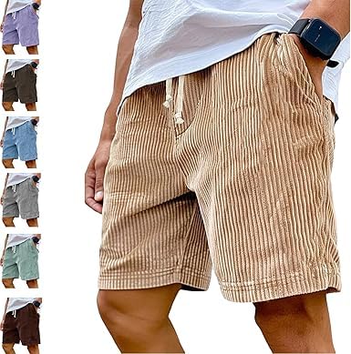 Qmfvqi Deals of The Day Corduroy Kurze Hosen Herren Cord Shorts Cordhose Baumwolle Kordelzug Sommer Stretch Freizeitshorts mit Taschen Arbeitshosen mit Gummizug Sommershorts Sweatshorts Jogginghose Qmfvqi Deals of The Day Corduroy Kurze Hosen Herren Cord Shorts Cordhose Baumwolle Kordelzug Sommer Stretch Freizeitshorts mit Taschen Arbeitshosen mit Gummizug Sommershorts Sweatshorts Jogginghose von Qmfvqi
