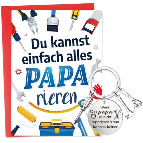 Qpout Vatertagsgeschenke für Papa,Vatertagskarte und Geschenk Schlüsselanhänger,Vatertag Karte, Vatertag Geschenkideen,Weihnachtsgeschenke,Geburtstag Geschenke(Werkzeug Qpout Vatertagsgeschenke für Papa,Vatertagskarte und Geschenk Schlüsselanhänger,Vatertag Karte, Vatertag Geschenkideen,Weihnachtsgeschenke,Geburtstag Geschenke(Werkzeug von Qpout
