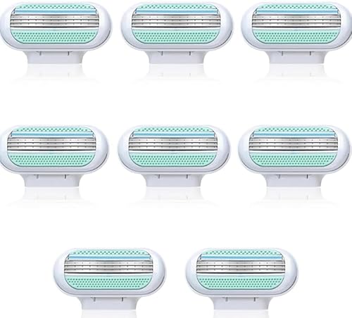 8 Stück Rasierklingen für Rasierer Damen, Rasierklingen für Damen Rasierer Damen Klingen Rasierer Ersatzklingen für Damenrasierer Deluxe Smooth Rasierklingen Damen Damenrasierer Rasierklingen 8 Stück Rasierklingen für Rasierer Damen, Rasierklingen für Damen Rasierer Damen Klingen Rasierer Ersatzklingen für Damenrasierer Deluxe Smooth Rasierklingen Damen Damenrasierer Rasierklingen von Qtksceadlnce