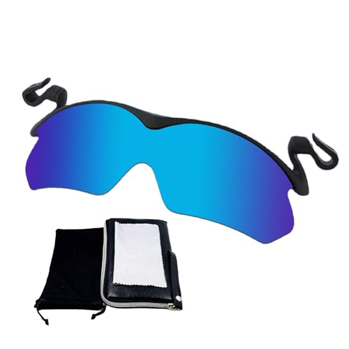 Stilvolle Herren-Sonnenbrille, Clip-Cap-Sportsonnenbrille, Clip-On-Sonnenbrille, ultraleichte Clip-On-Sport-Sonnenbrille, perfekte stilvolle randlose Brille für Outdoor-Sport, Radfahren, Fahren, Laufe von Quaeetyu