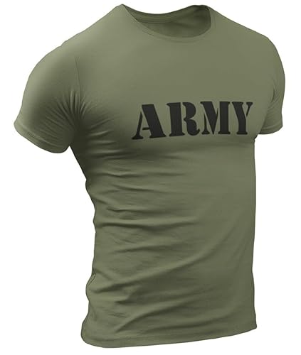 Army PHYS.Ed Gym Training T-Shirt von Quarter Mile Clothing