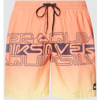 Quiksilver Badehose mit Label-Print in Apricot, Größe XXL von Quiksilver