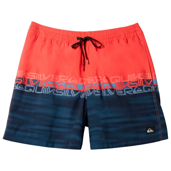 Quiksilver - Everyday Wordblock Volley - Badehose Gr L;M;S;XL;XXL blau;blau/türkis;schwarz von Quiksilver