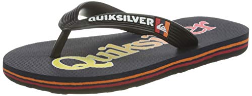 Quiksilver Jungen Molokai Fineline Youth Badeschuhe, Mehrfarbig (Red/Blue/Red Xrbr) von Quiksilver