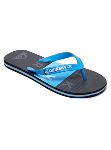 Quiksilver Jungen Molokai Word Block Youth Badeschuhe, Blau (Blue/Black/Blue Xbkb) von Quiksilver