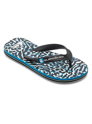 Quiksilver Molokai Art II Youth. Sandale, Black/White/Blue, 28 EU von Quiksilver