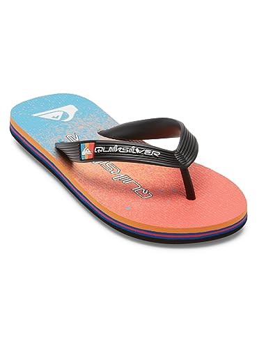 Quiksilver Jungen Molokai Art Ii Youth. Sandale, Blue Blue Orange, 28 EU von Quiksilver