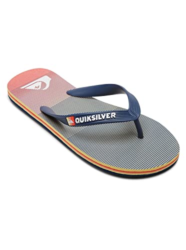 Quiksilver Molokai Massive Youth Sandale, Blue/Blue/ORANGE, 29 EU von Quiksilver