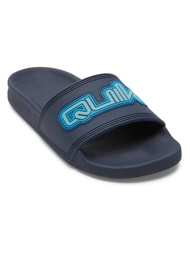 Quiksilver Jungen Rivi Wordmark Slide Ii Youth. Sandale, Blue 1, 29 EU von Quiksilver