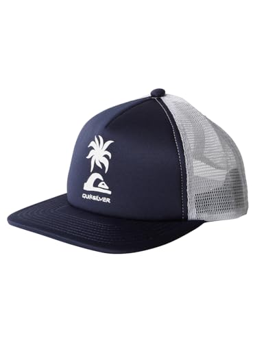 Quiksilver Slab Scratch - Trucker Cap for Boys - Truckerkappe - Jungen - One Size - Blau. von Quiksilver