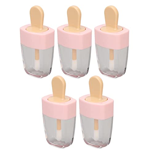 Qukaim Leere Lipgloss-Behälter, gruselige, blutige Handabdruck-Messer, hängende Banner, Halloween-Dekoration, inklusive 5 ml leeren Lipgloss-Röhren, Eiscreme-Form, DIY-Lippenglasurbehälter, Qukaim Leere Lipgloss-Behälter, gruselige, blutige Handabdruck-Messer, hängende Banner, Halloween-Dekoration, inklusive 5 ml leeren Lipgloss-Röhren, Eiscreme-Form, DIY-Lippenglasurbehälter, von Qukaim