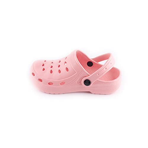 R-ISLAND Clogs Classic Clogs für Damen, EVA, wasserdicht, für Arbeit, Gesundheit, Küche, Pool, Strand usw, Pink, 36 EU von R-ISLAND