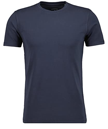 RAGMAN Herren T-Shirt Rundhals, Body fit XXL, Marine-070 von RAGMAN