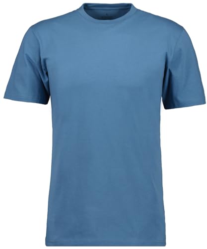 RAGMAN Herren T-Shirt Rundhals Singlepack 4XL, Blau-717 von RAGMAN