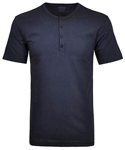 RAGMAN Herren T-Shirt Serafino 3XL, Marine-070 von RAGMAN