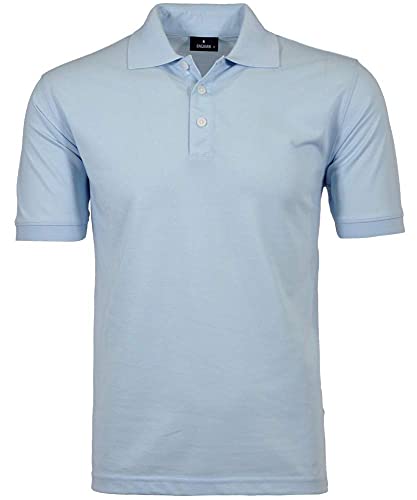 RAGMAN Kurzarm Herren Poloshirt Soft Knit Piqe' wash and go CO542091 072 *, Größe:L, Farbe:072-hellblau von RAGMAN