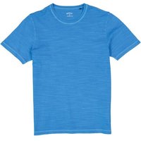 RAGMAN Herren T-Shirt blau Baumwolle von RAGMAN