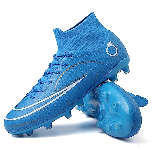 Fußballschuhe Herren Madame Großer Junge Football Shoes High Top Fußball Schuhe Jugendliche Fussball Schuhe Turf Football Boots Professionelle Sportliche Athletics Fußballschuhe von RDYLBU