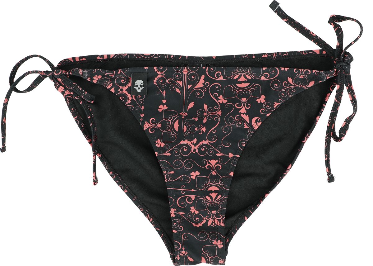 RED by EMP Bikini Pants With Alloverprint Bikini-Unterteil schwarz in L von RED by EMP