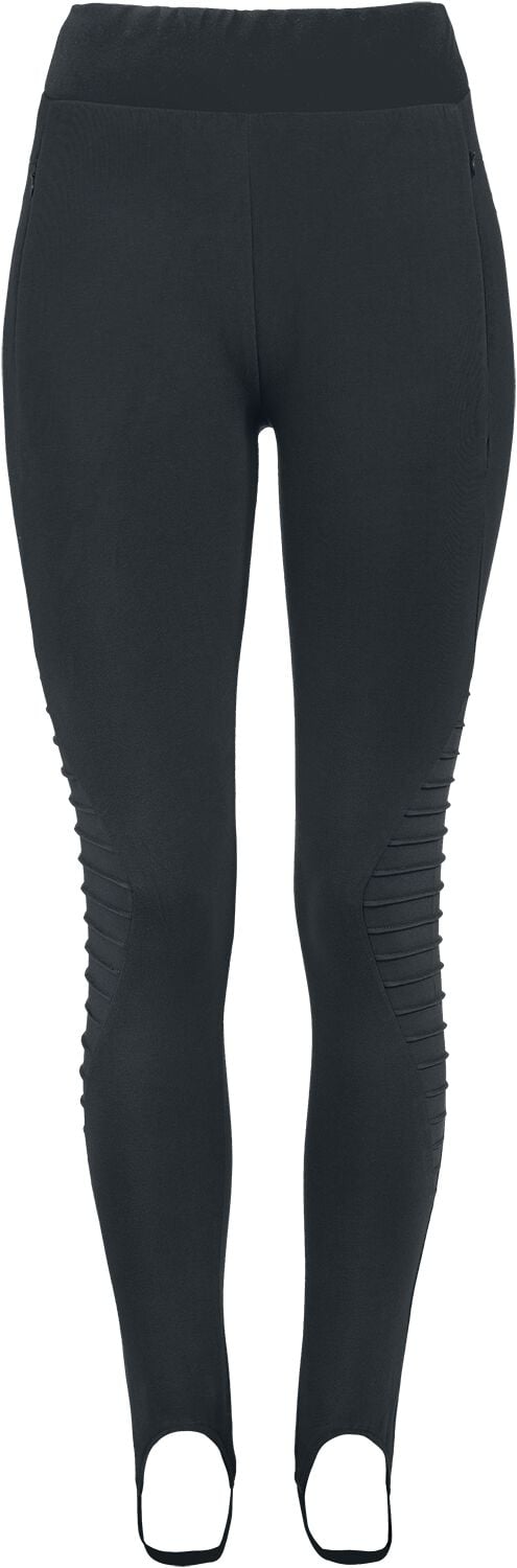 RED by EMP Schwarze Leggings mit Steg Leggings schwarz in M RED by EMP Schwarze Leggings mit Steg Leggings schwarz in M von RED by EMP