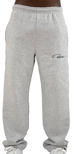 REDRUM Jogginghose Sweatpants Sport Fitness Casual - Modell Plain - in Schwarz Anthrazit Grau (5XL, Grau) von REDRUM