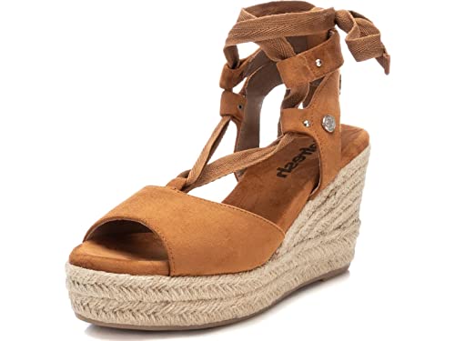 REFRESH Damen 170771 Keilsandale, Camel, 38 EU von REFRESH